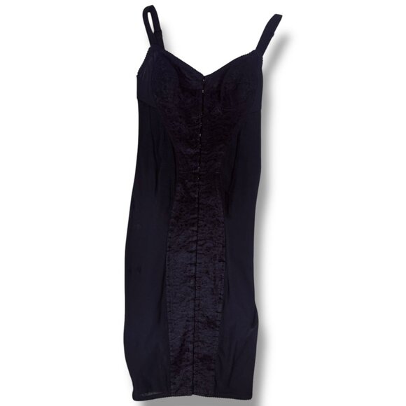 Dolce & Gabbana Limited Vintage Line Black Lace Bustier Corset Pencil Dress 38 - Picture 2 of 10